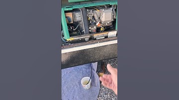 Cleaning carburetor on Onan 4000 RV generator