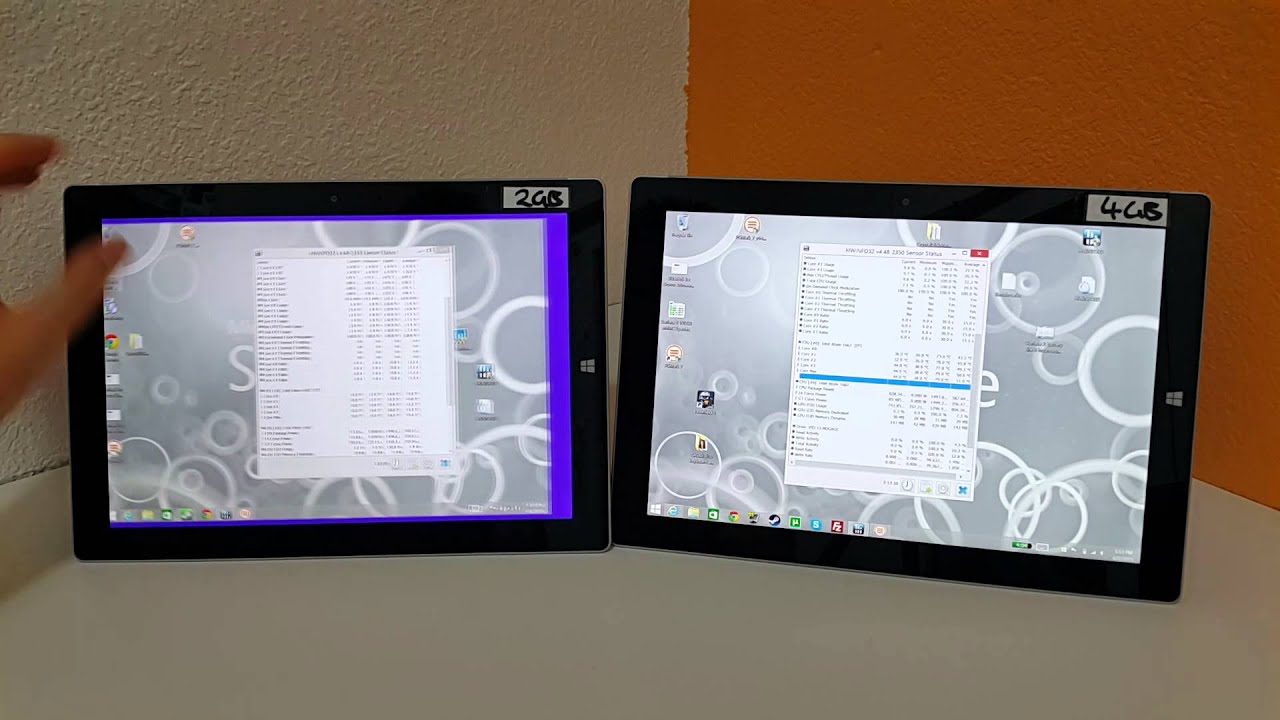 Surface 3 2GB Vs Surface 3 4GB Benchmarks and eMMC Speeds