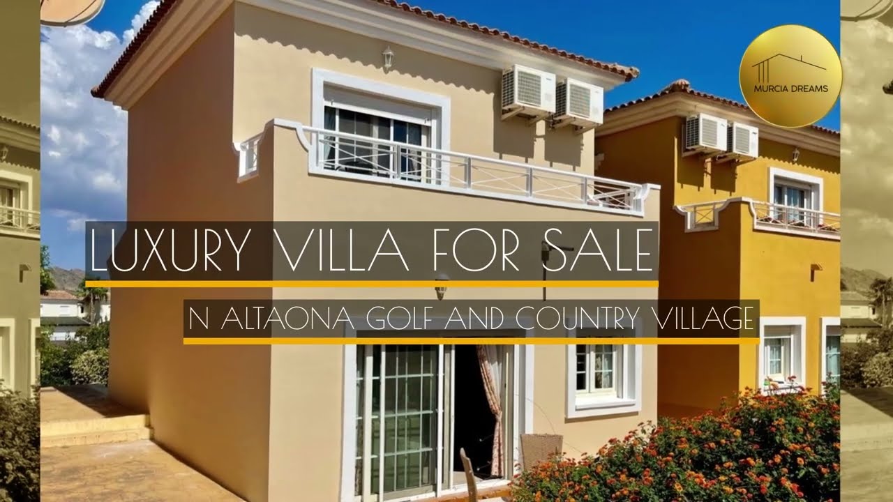 ⭐️ LUXURY VILLA 🏡 FOR SALE IN 🟡 ALTAONA GOLF AND COUNTRY VILLAGE WITH POOL 🏊‍♀️