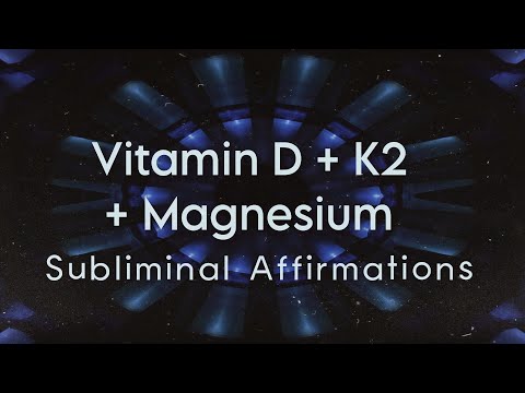 Vitamin D K2 Magnesium Subliminal Vitals Pack Subliminal 