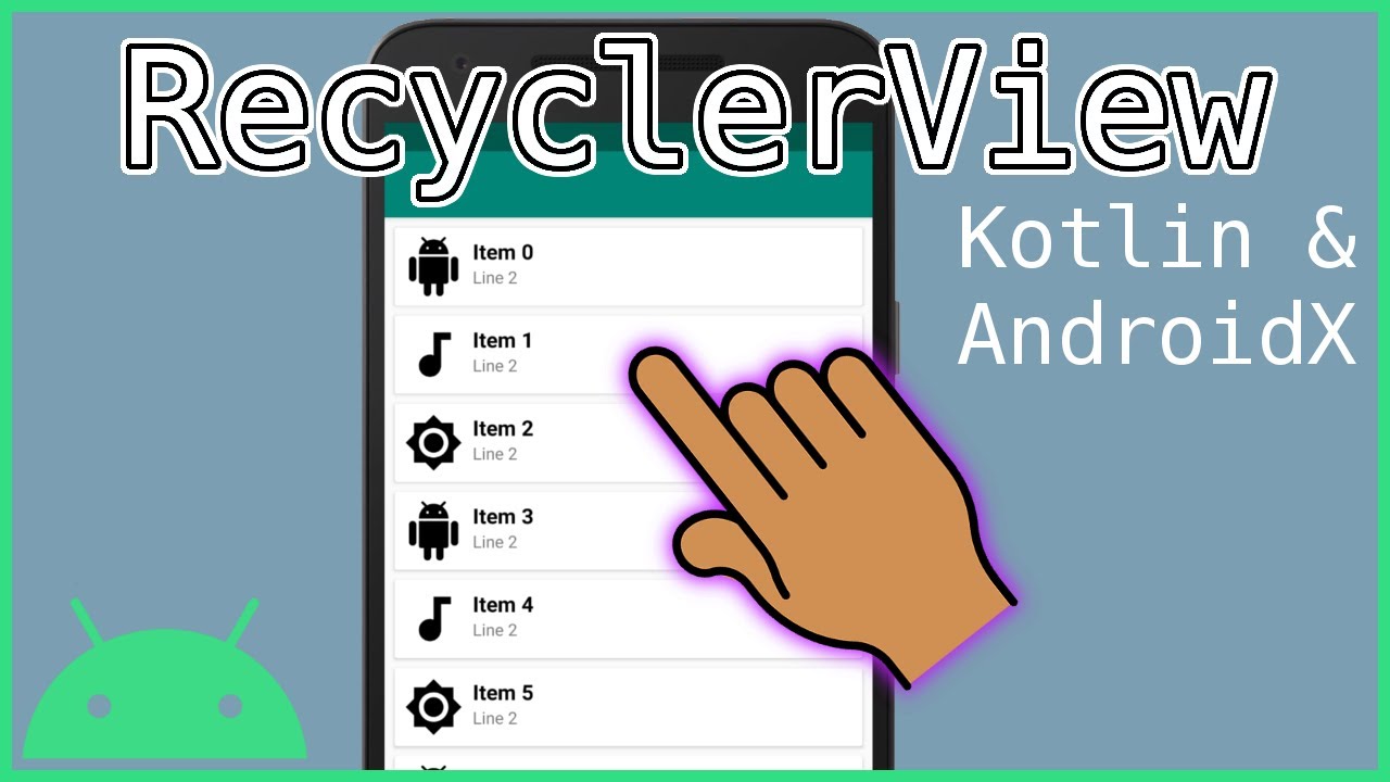 Item Click Listener - Simple Recyclerview In Kotlin (2020 With Androidx) Part 4