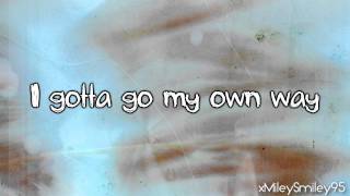 High School Musical 2 - Gotta Go My Own Way (with lyrics)