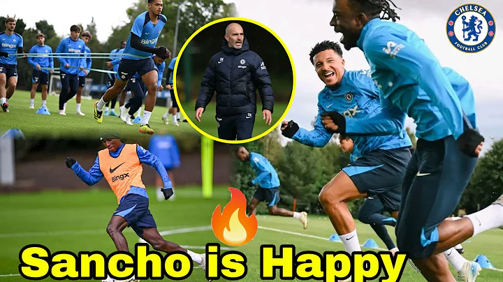 ENZO & CAICEDO ARE BACK!🔥Sancho Happy😆Inside Chelsea Training Today | Maresca James Jackson