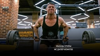 Тренировка мышц спины. Далер Исматов.