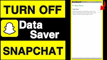How to turn off data saver on snapchat||How to disable data saver on snapchat||Unique tech 55