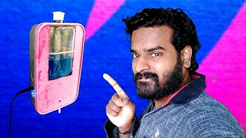 Automatic Sanitizer Machine Making without Arduino and Microcontroller