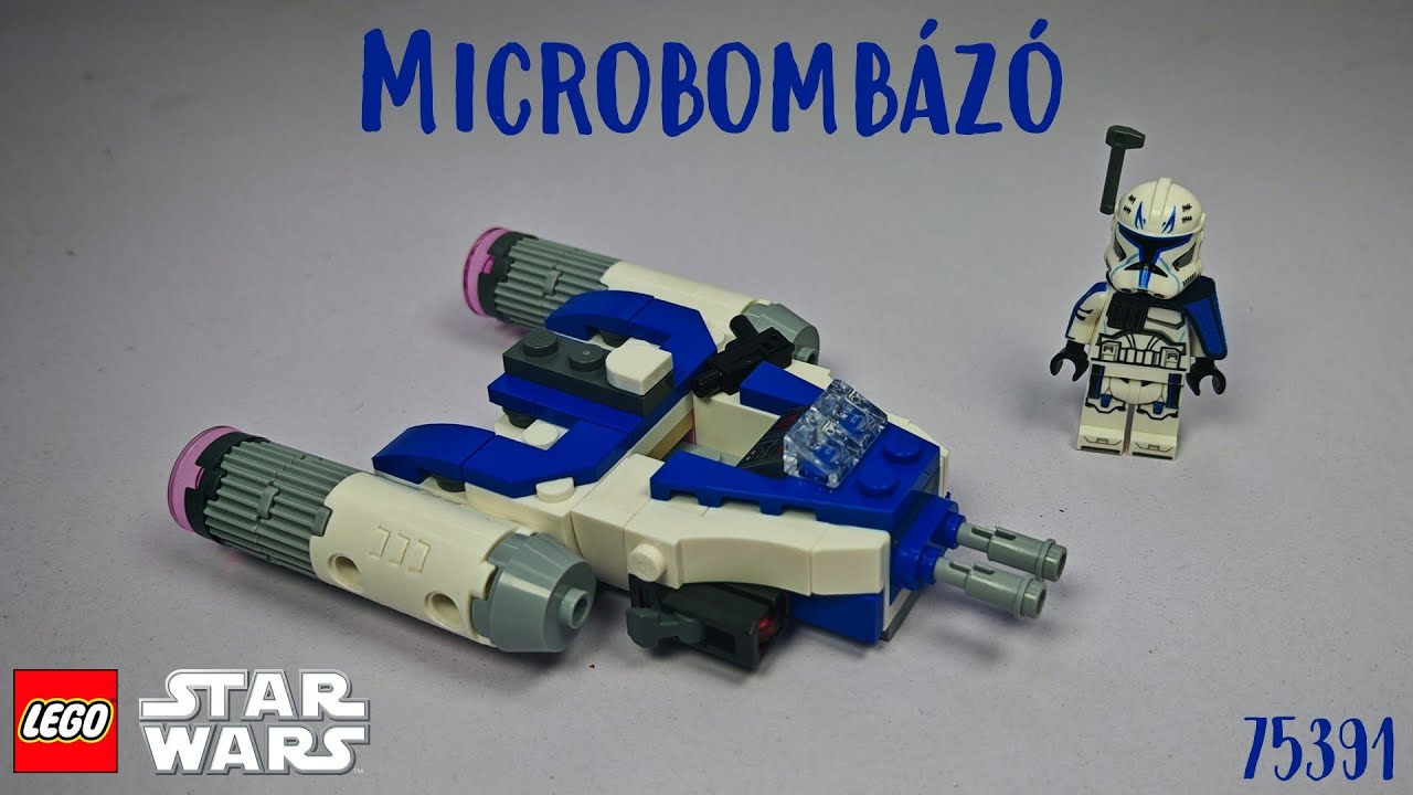 Egy elérhető árú Rex figura! - LEGO 75391 - Captain Rex Y-Wing Microfighter 