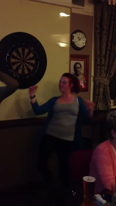 Danielle Scully a little drunk