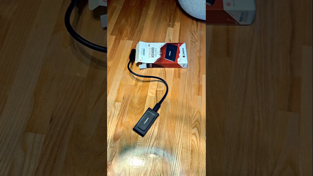 Unboxing Kingston XS1000 – Compact 2TB SSD! 🔥