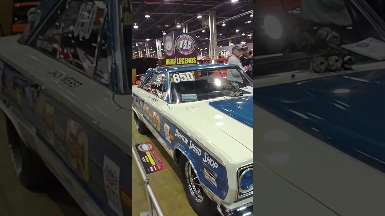 VINTAGE DRAG RACER: Plymouth Mr. 5 & 50. NHRA 