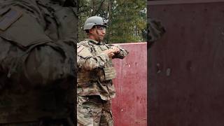Live grenade throwing exercise. She pulls the pin; the slightest mistake means instant death... 💣
