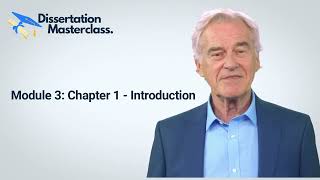 Module 3: Chapter 1  -  Introduction [How to Write the Introduction Chapter for a Dissertation] Profile