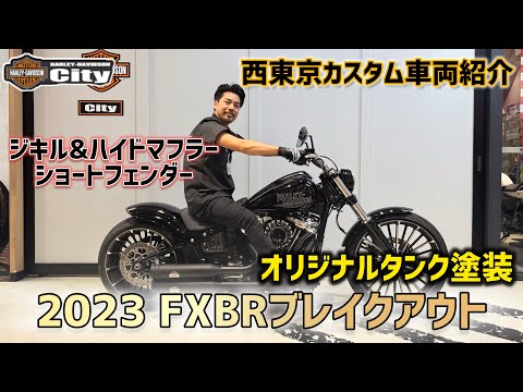 Exterior Paint] We changed the tank of the FXBR to the