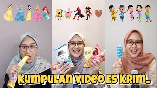 Kumpulan Video Makan Es Krim Sesuai Karakter Kartun Lucu...