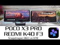 Snapdragon 860 vs 870 DamonPS2 Downhill Domination/WWE Smackdown Poco X3 Pro vs Poco F3/Redmi K40