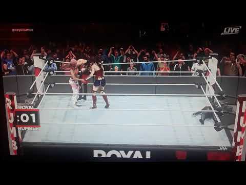 30 women celebrity Royal Rumble - YouTube