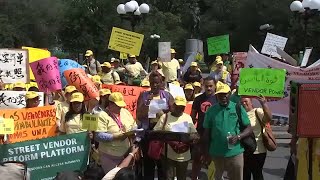 Rally held calling to ease licensing process for street vendors in NYC