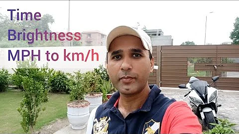 Yamaha R6 Display Settings