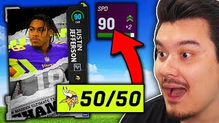 I Made Vikings Theme Team for 90 SPEED Justin Jefferson