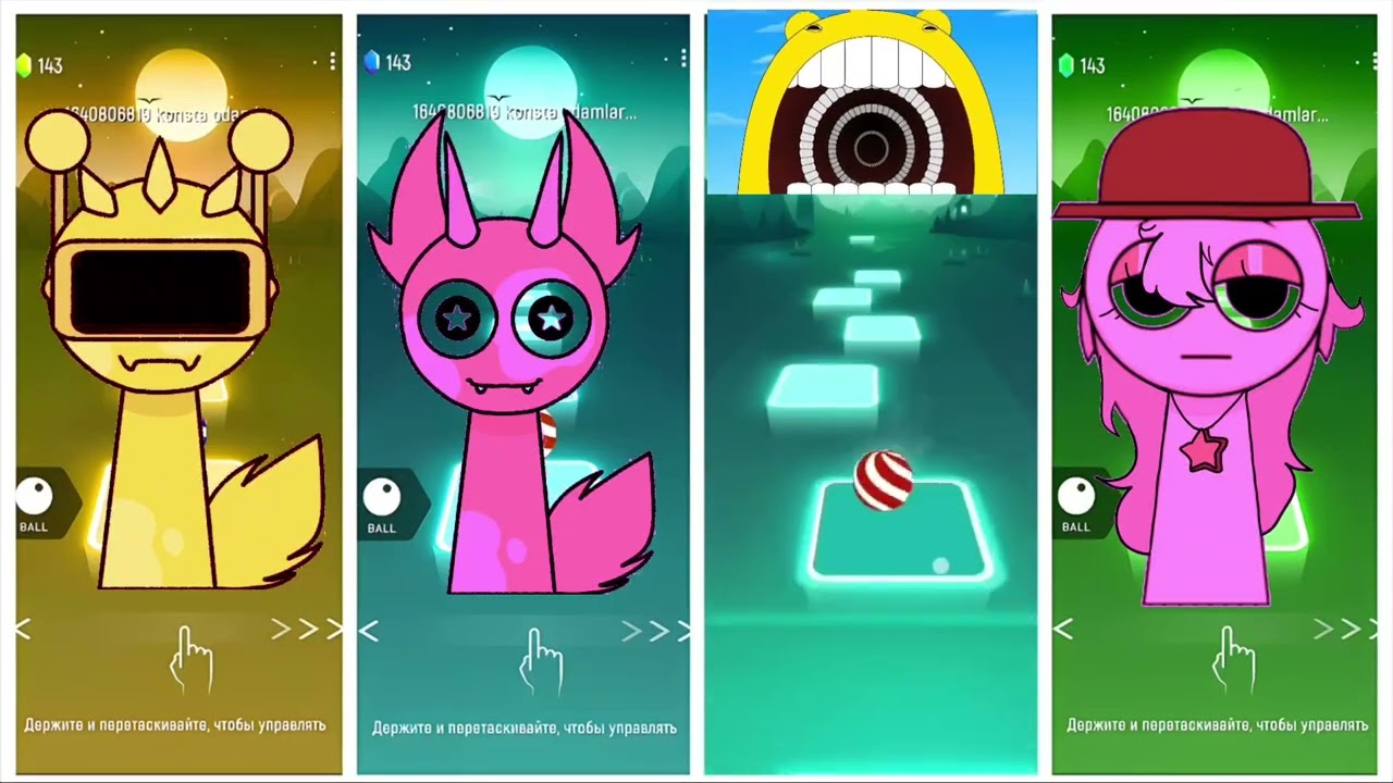 Incredibox Sprunki - Coffin Dance Song (Cover) Tiles Hop