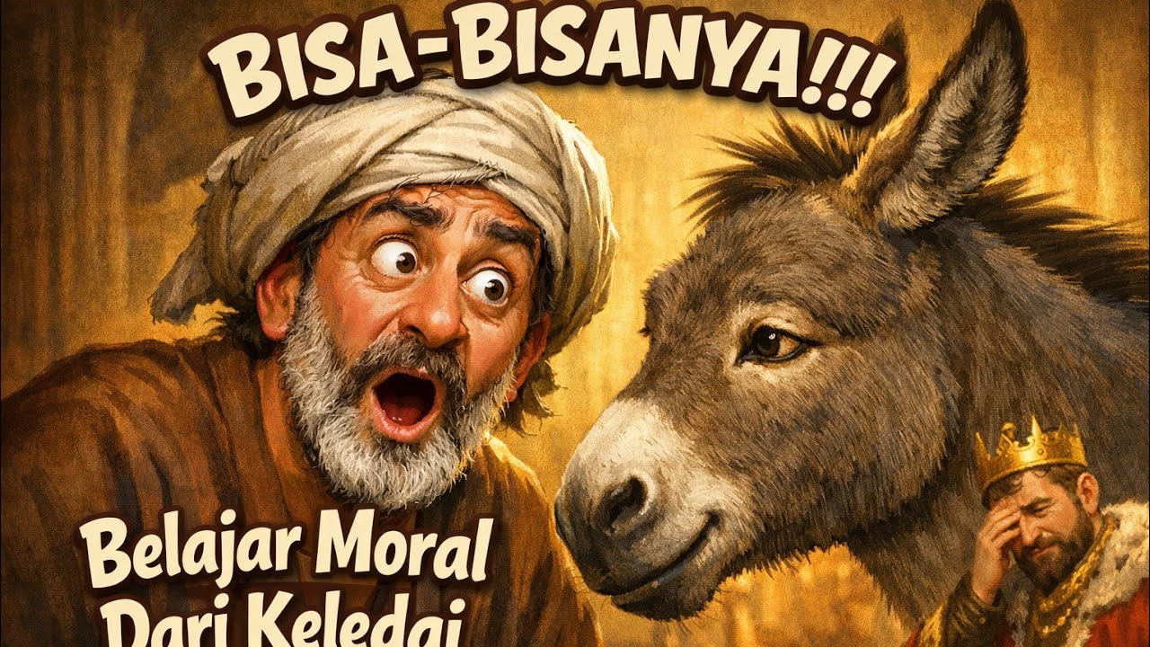 BISA-BISANYA!!!! Abu Nawas Belajar Moral Dari Seekor Keledai