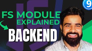 FS Module in Node.js Explained | Background Series Part 9