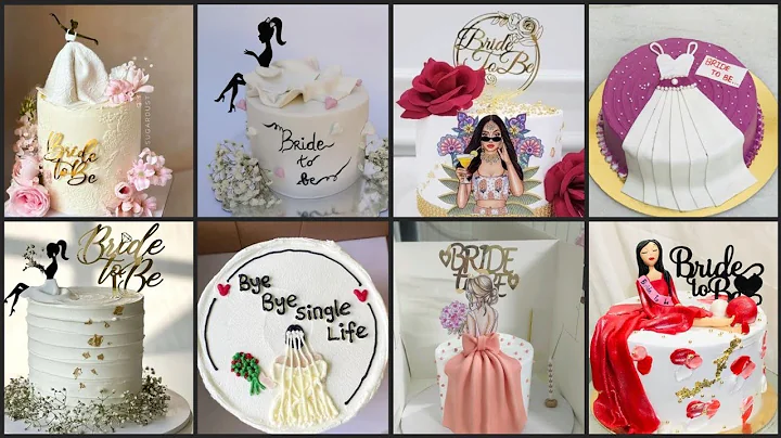 Best 50 Bride TO Be Cake Design for Bachelorette Party | Creative Bride To Be Cake Design