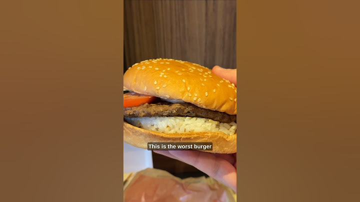 I tried the nastiest burger in all of Japan