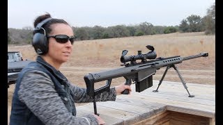 First Time Shooting The 50 CAL! - Barrett M82A1 .50 BMG