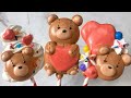 🐻♥️미니오븐 하트곰돌이 머랭팝 만들기♥️🐻Mini-Oven Heart Bear Meringue Pop