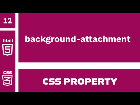 CSS Property : background-attachment explained !