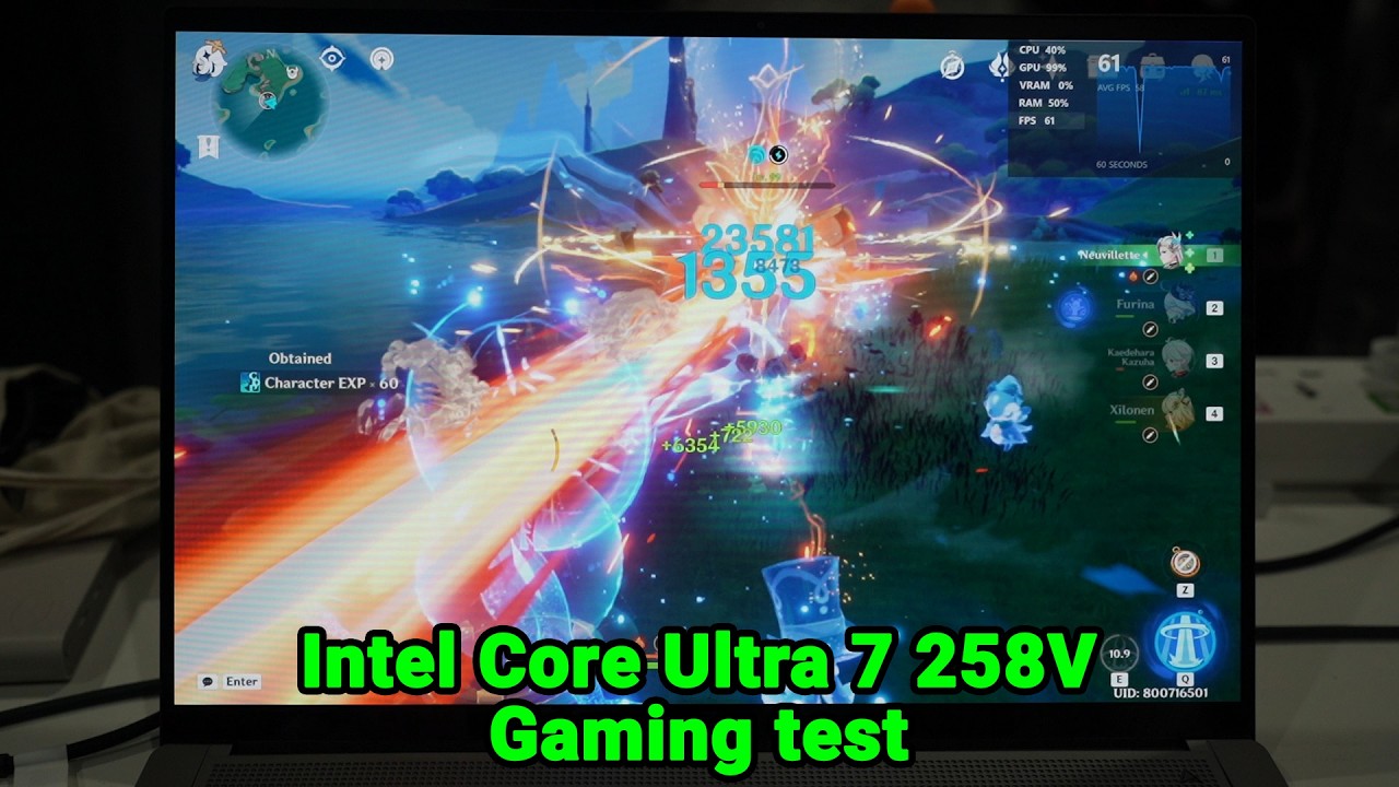 Intel Core Ultra 7 258V gaming test (feat. ASUS Zenbook S 14 UX5406S ...