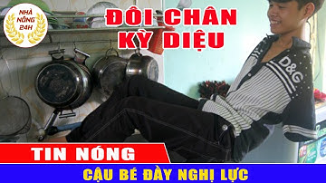 🔴 KHÓ TIN : Đôi chân kỳ diệu của cậu bé , cô bé  "Chim cánh cụt "