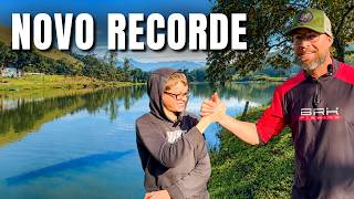 We went after the MONSTER FISH... and my son CAUGHT THE BIGGEST ONE!
