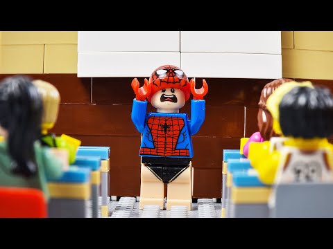 LEGO Avengers Endgame Final Battle Spiderman Activate Instant Kill Side by Side Comparison. 