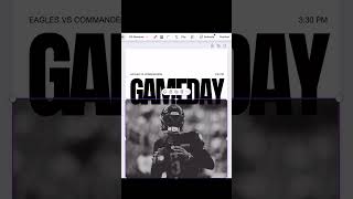 Grafik Olahraga yang dibuat di Canva #canva #sportsgraphics #youtubeshorts #speedart