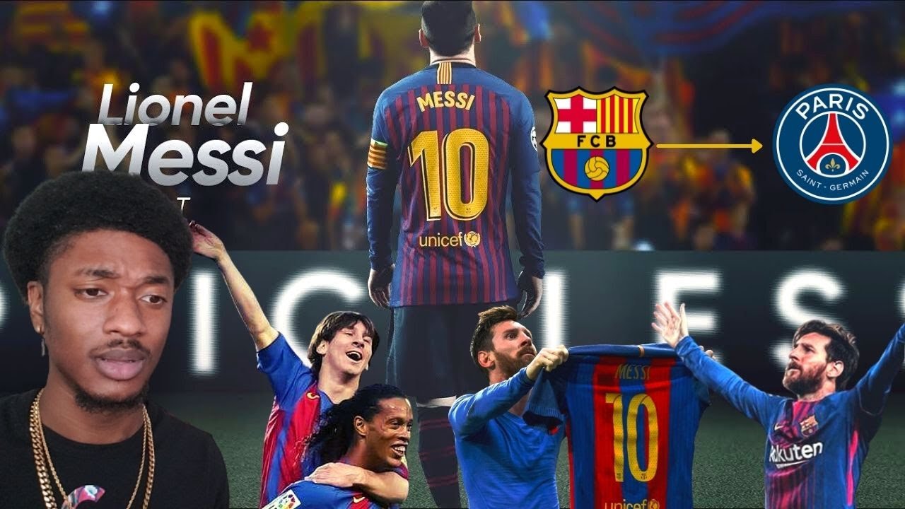 NBA Fan Reacts To Lionel Messi - The End of an Era (2004 - 2021)