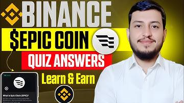 BINANCE LEARN EPIC Quize Answers || BINANCE LEARN New Question Answers
