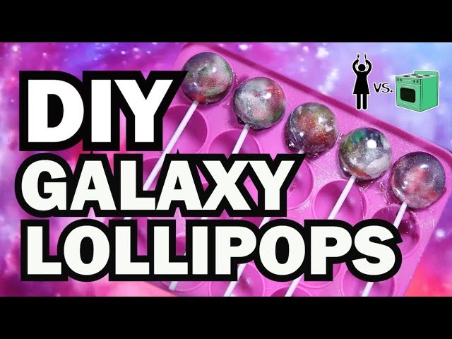 DIY Galaxy Lollipops, Corinne VS Cooking