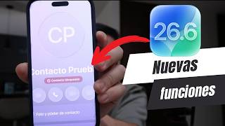 iOS 26.6 beta 1: esto es TODO lo nuevo 🔥📲