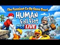 The Funniest Co-Op Game Ever Human Fall Flat PS5 LIVE #humanfallflat #ps5live #gaminglive 