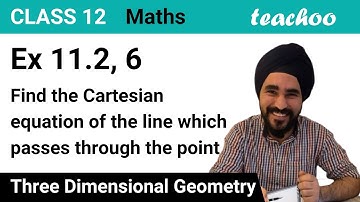 Ex 11.2, 6 - Cartesian equation of line (-2, 4, -5), parallel to - Teachoo