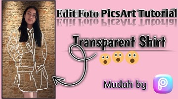 Cara Edit Foto Estetik di Aplikasi PicsArt~Shirt Effect √ ||Siska Siski