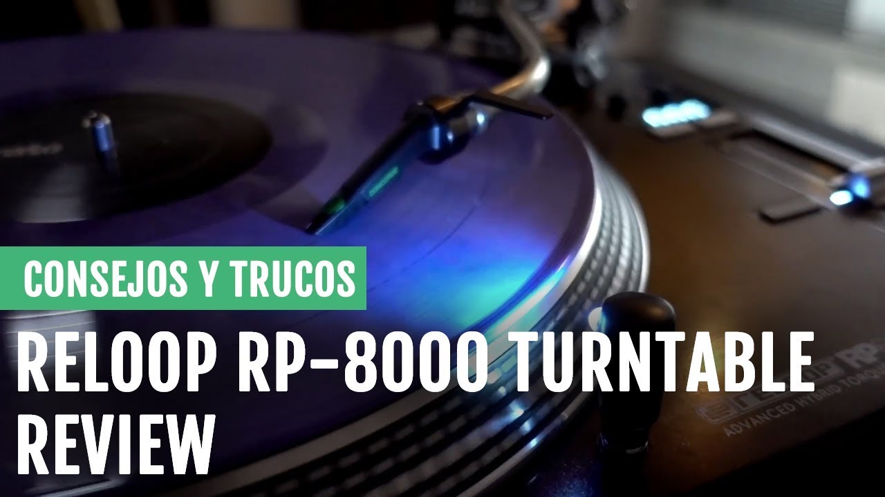 Reloop RP-8000 Turntable Review Español | Consejos y Trucos | DJcity Latino - YouTube
