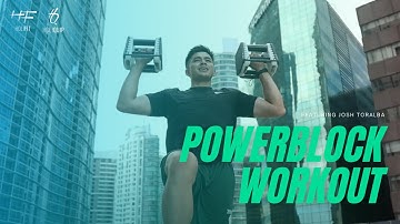 Powerblock Workouts with Josh Toralba | Powerblocks | Philippines