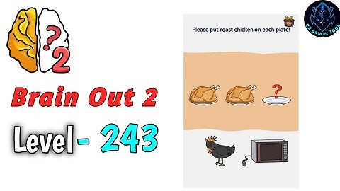 Brain Out 2 Level 243 walkthrough solution gameplay