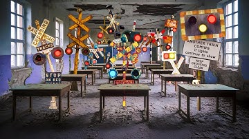 Welcome! Rusty Railroad Crossing School 4