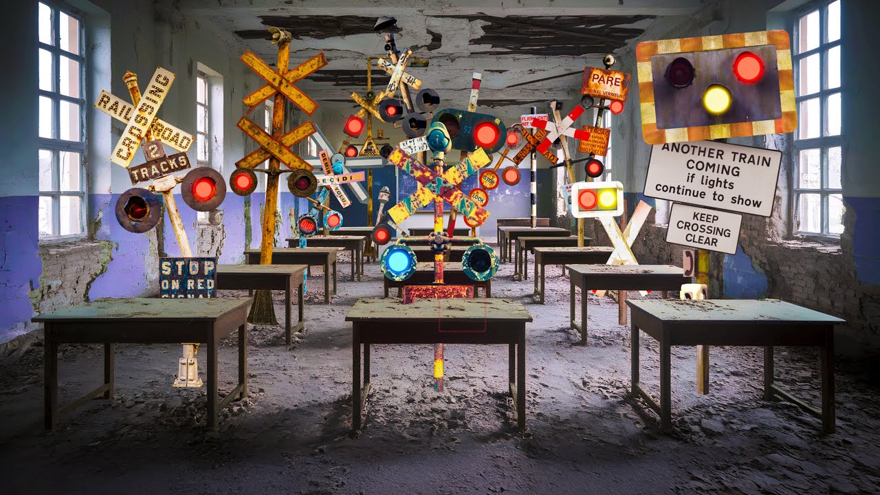 Welcome! Rusty Railroad Crossing School 3