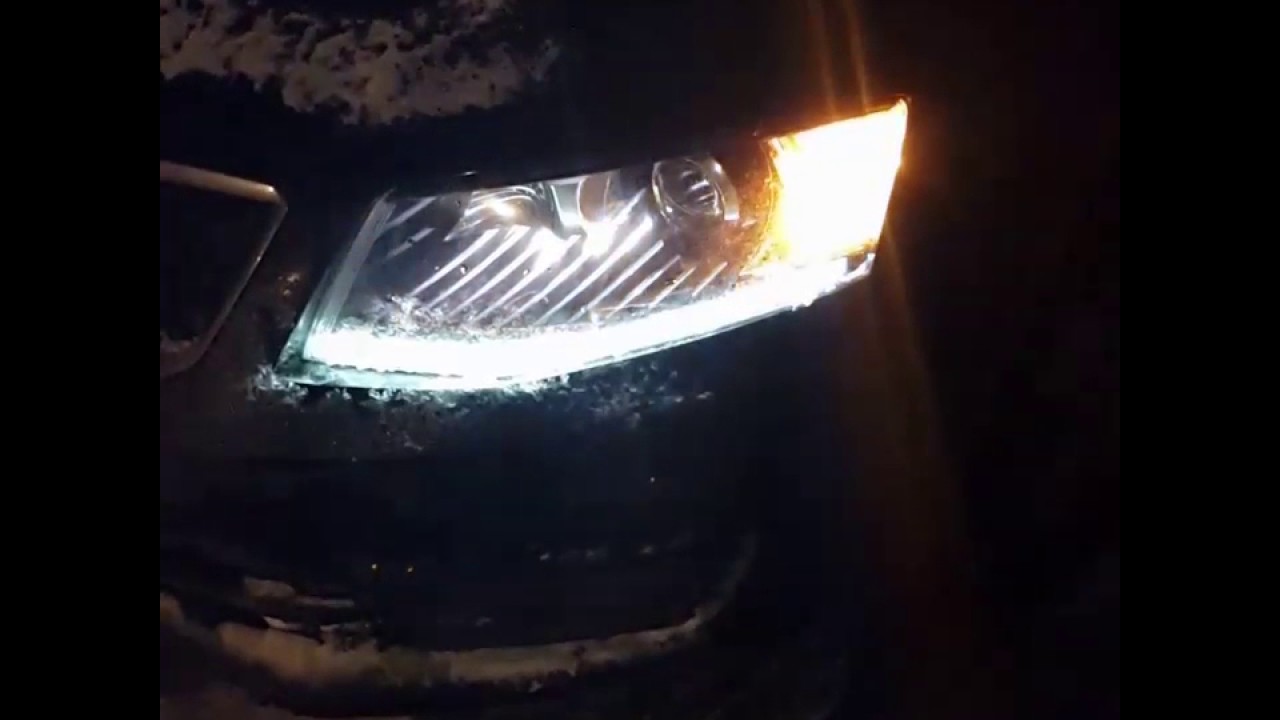 Не горят ходовые огни на шкода октавия а5 - 83 фото