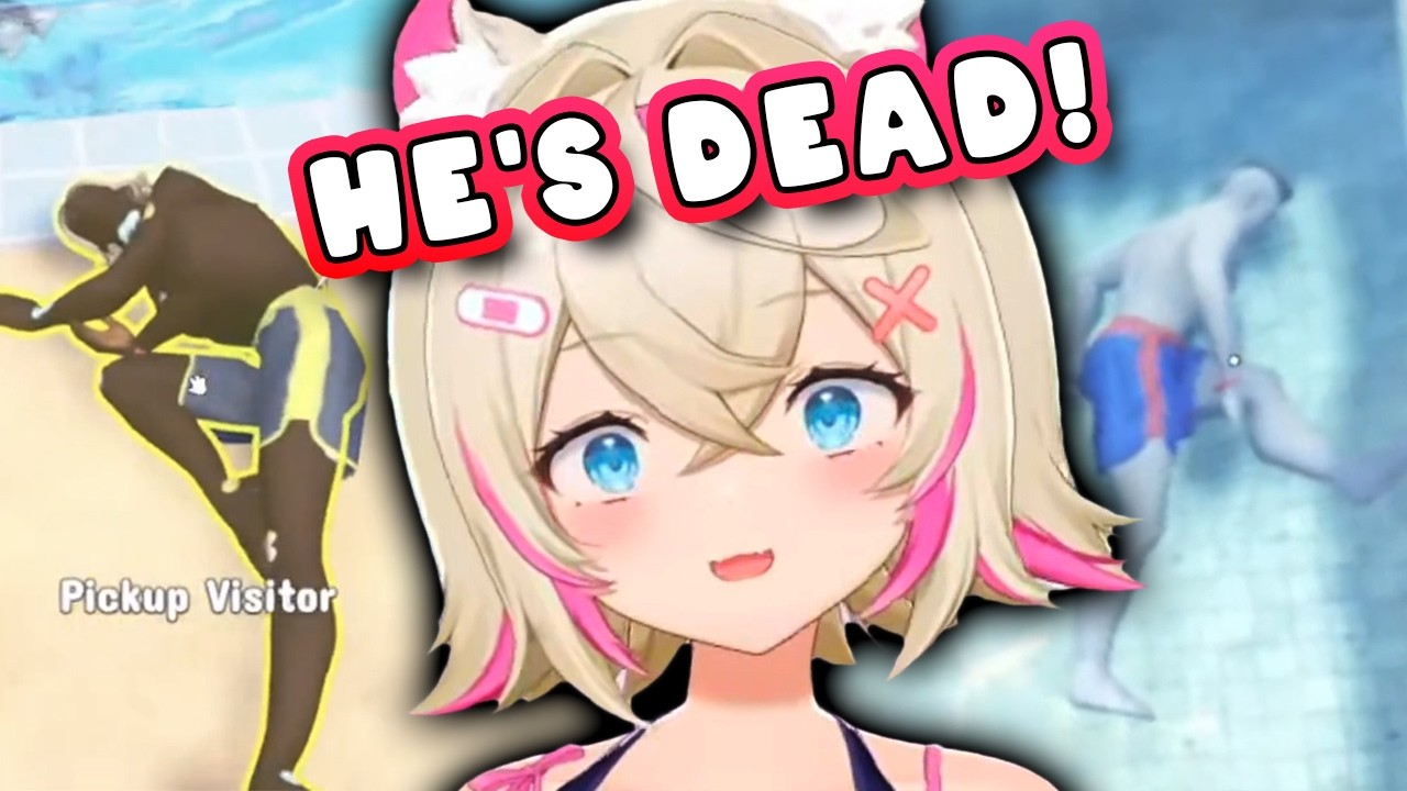 FUWAMOCO's waterpark, where everyone keeps DYING 💀【Stuff Fuwamoco Says】